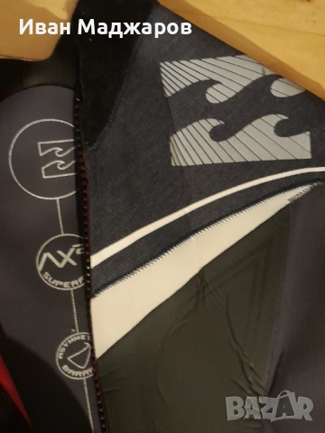 Непренов костюм Billabong 4/3 mm, снимка 3 - Водни спортове - 52201905