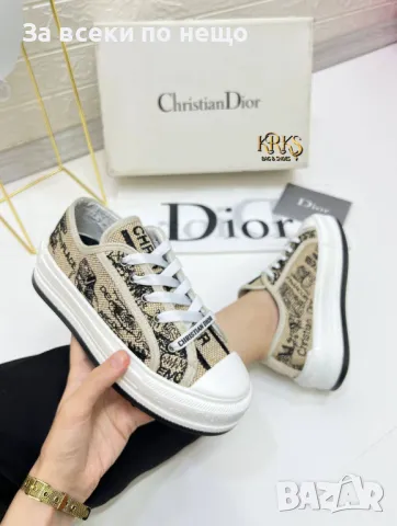 Дамски маратонки Christian Dior - 3 налични цвята Код D623, снимка 2 - Маратонки - 46890472