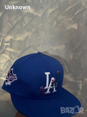 Шапка la dodgers 59fifty fitted cap, снимка 2 - Шапки - 46342341