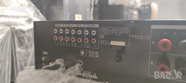 Sony TA-F 319 R, снимка 3 - Ресийвъри, усилватели, смесителни пултове - 54165909