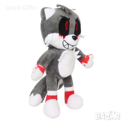 Плюшена играчка Соник , Сив, Sonic, 30cm, снимка 2 - Плюшени играчки - 45552525