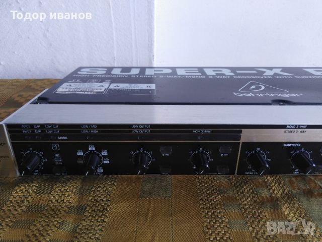 Behringer-cx2310, снимка 3 - Ресийвъри, усилватели, смесителни пултове - 45297209