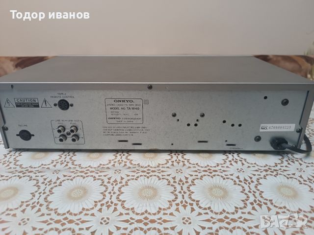 Onkyo-TA-W40, снимка 6 - Декове - 46634200