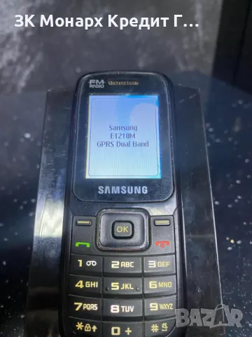 Телефон Samsung E1210m, снимка 2 - Samsung - 47112611