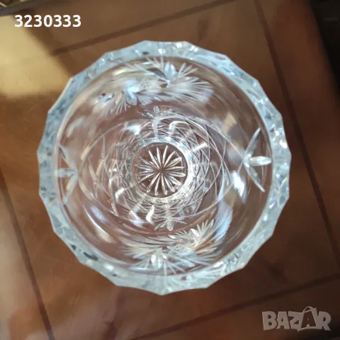 Кристална ваза голяма, снимка 2 - Вази - 49821489