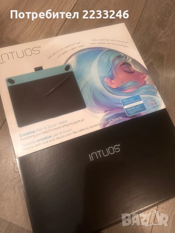 Графичен таблет Wacom Intuos, снимка 5 - Друга електроника - 52473030