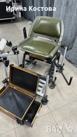 Професионален рибарски стол, снимка 3 - Такъми - 53118086