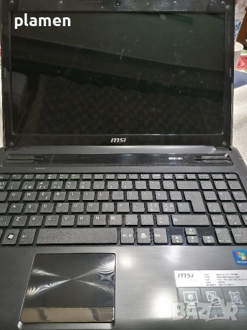 Продавам лаптоп MSI