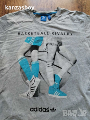 Adidas Originals - страхотна мъжка тениска ХЛ, снимка 2 - Тениски - 54114892