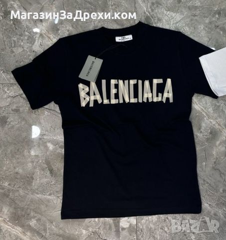 Мъжки Тениски Balenciaga, снимка 6 - Тениски - 45227621