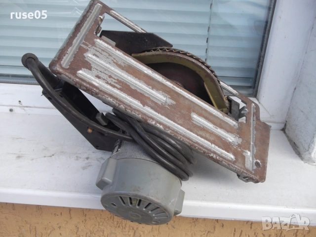 Циркуляр "H 162" източногермански / DDR-ГДР / ръчен работещ, снимка 4 - Триони и циркуляри - 54058927