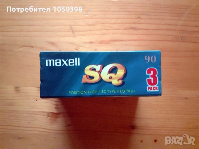 Нови MAXELL SQ -90- Хром касети- ПРОМОЦИЯ., снимка 5 - Декове - 53098636