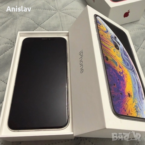 Apple iPhone XS, 64GB, с кутия!, снимка 2 - Apple iPhone - 53375865