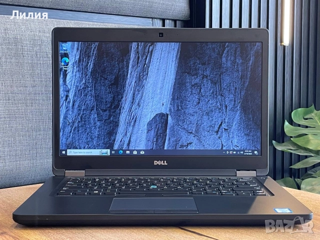 Лаптоп Dell Latitude 5480 с инсталиран Windows 10 