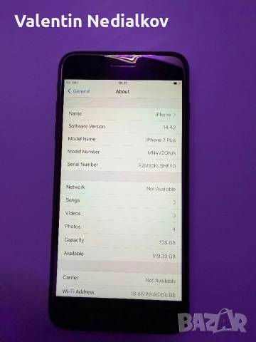 Iphone 7 plus 128gb, снимка 6 - Apple iPhone - 53565493