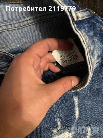 Дамски къси дънкови панталони 2 бр за 10 лв, снимка 4 - Къси панталони и бермуди - 52417024