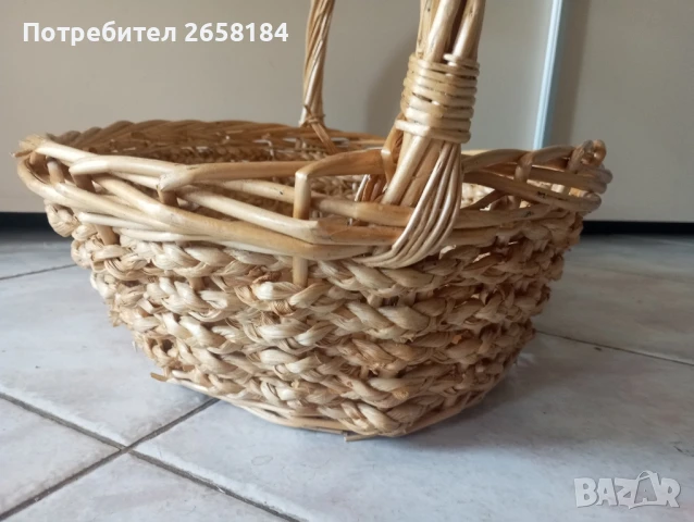 Голяма овална кошница, снимка 6 - Други стоки за дома - 51137355