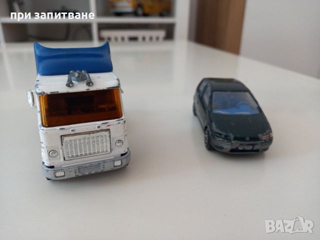 Majorette 1/55-1/60. Камион и Fiat Punto.  Обща цена., снимка 2 - Колекции - 46412143
