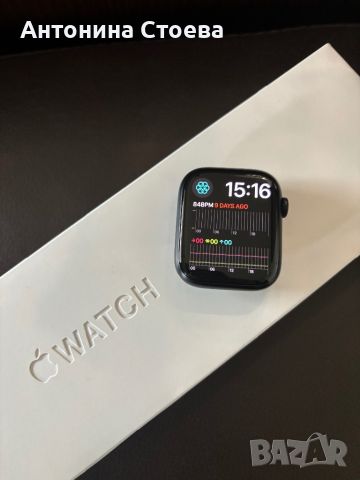 Apple Watch Series 8 Midnight Aluminium ,45 mm, снимка 1