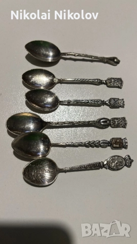 Посребрени лъжици, снимка 12 - Антикварни и старинни предмети - 52100873