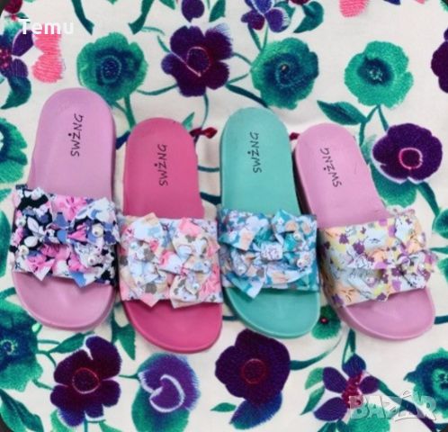 Дамски плажни чехли с уникален цветен дизайн за весело и ярко лятно настроение, снимка 2 - Чехли - 46377946