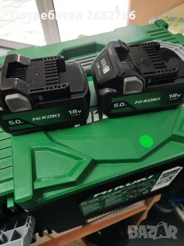 Акумулаторен к-т винтоверт и импакт hikoki, снимка 6 - Винтоверти - 49648629