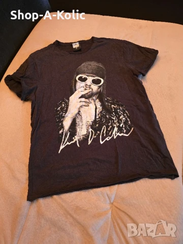 Original Kurt Cobain Nirvana Amplified Make Some Noise Tee, снимка 1
