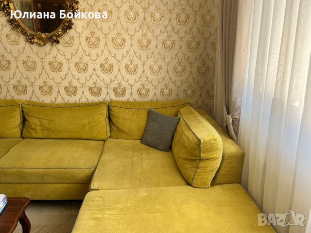 Ъглов, разтегателен диван, снимка 3 - Дивани и мека мебел - 45537420