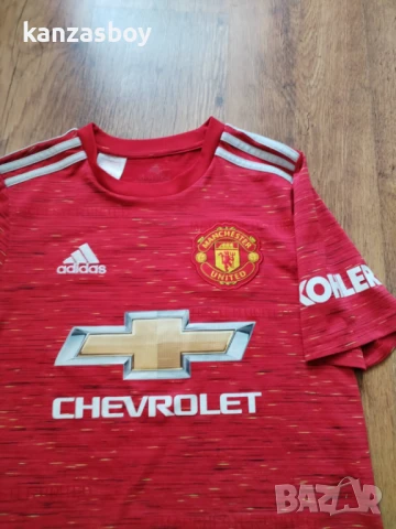 adidas manchester united - юношеска футболна тениска 13-14год.164см.