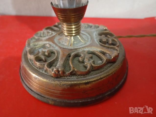 Настолна лампа стил Наполеон, снимка 5 - Настолни лампи - 53896471