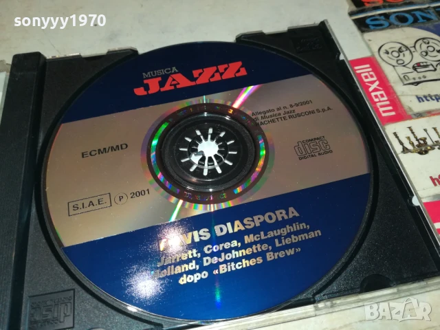 DAVIS DIASPORA JAZZ ORIGINAL CD 2207251032, снимка 2 - CD дискове - 51101091