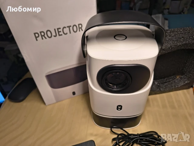 TS-2 проектор 1080P домашно кино Android 11 видео проектор поддръжка 4K декодиране 100 инча 

, снимка 13 - Плейъри, домашно кино, прожектори - 50741018