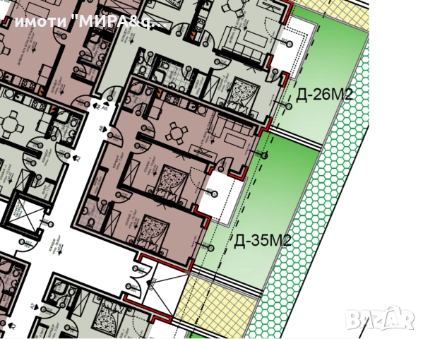 Тристаен апартамент с двор №6 в Панорама Парк 2 – кв.Воеводски, гр.Хасково, снимка 2 - Апартаменти - 52277789
