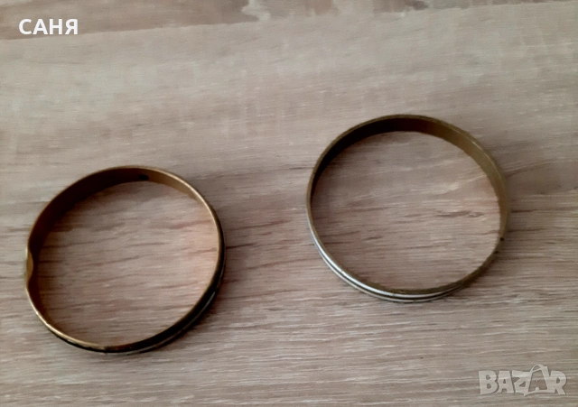 Месингови гривни, със седеф от70-80те години, снимка 8 - Антикварни и старинни предмети - 53145242