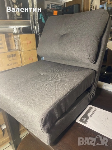 3 в 1 разтегателен сгъваем фотьойл HOMCOM, снимка 9 - Дивани и мека мебел - 53177769