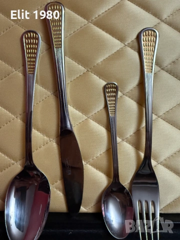 Продавам прибори перла позлата