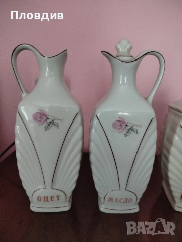 Части от стар порцеланов сервиз , снимка 6 - Сервизи - 52754065