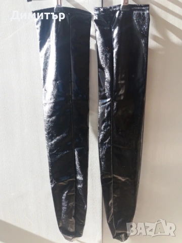 Дамски чорапи с лъскав ефект, снимка 6 - Дамски чорапи - 54248309