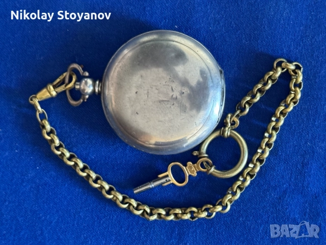 Турски Джобен Часовник - сребърен., снимка 6 - Антикварни и старинни предмети - 52927909