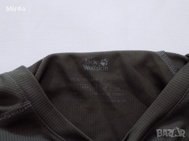 тениска jack wolfskin qmc блуза фанела риза потник екип оригинална мъжка спортна планина туризъм S, снимка 5 - Тениски - 50496695