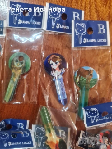 Цветни заготовки за ключове , снимка 3 - Ключове - 51233449