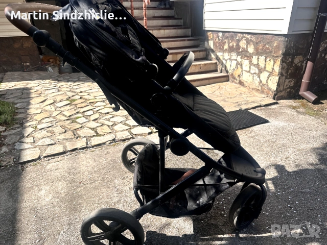 Детска количка Hauck – запазена, с легнало положение, снимка 2 - Детски колички - 54167042