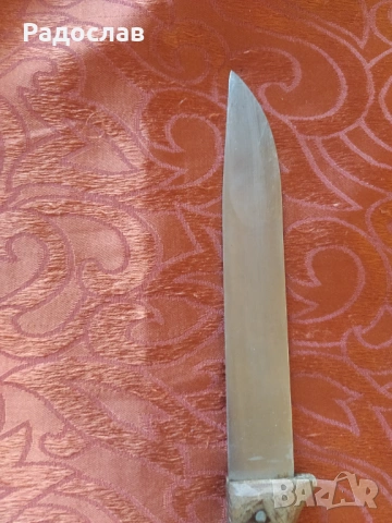 касапски нож ,, Сърп и чук " В. Търново , снимка 3 - Прибори за хранене, готвене и сервиране - 53840669
