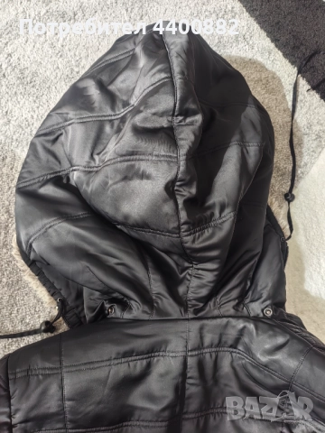 Дамско зимно яке с пух от Чинчила., снимка 4 - Якета - 52051537