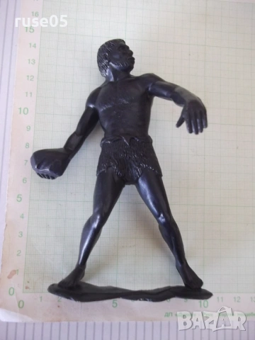 Фигура "Дивак с камък в ръка", снимка 5 - Колекции - 53848588