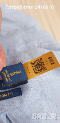 POLO Ralph Lauren Len/ Лен Custom  Fit Mens Size L НОВО! ОРИГИНАЛ! Мъжка Ленена Риза., снимка 6 - Ризи - 53759031