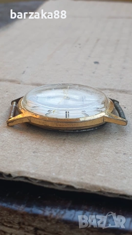 Мъжки позлатен часовник Osco 17 jewels, снимка 5 - Мъжки - 53889307