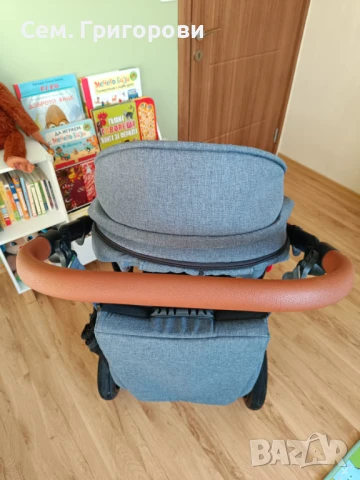 Бебешка количка Tutek GRANDER Play 3в1 G3 + ПОДАРЪК, снимка 9 - Детски колички - 51316244