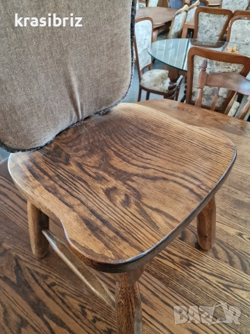 К-т Разтегателна Трапезна Маса-Масив+6бр Стола-внос от Германия!, снимка 7 - Маси - 52824093