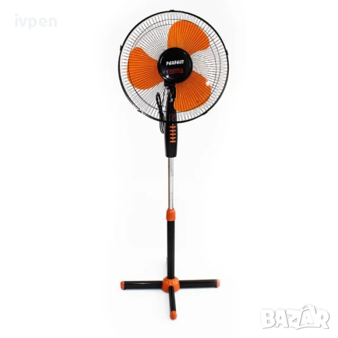Електрически вентилатор със стойка, снимка 6 - Други стоки за дома - 50658437